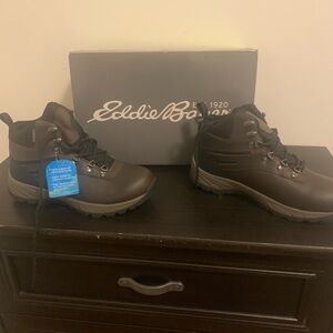 Eddie Bauer Dark Brown Outdoor Boots